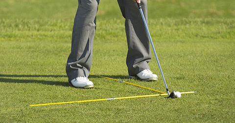 golf driving tip: how to align your shoulders with your lower body 