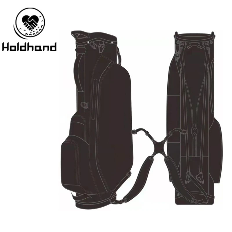 Compact & Versatile Sunday Golf Carry Bag With Stand factory