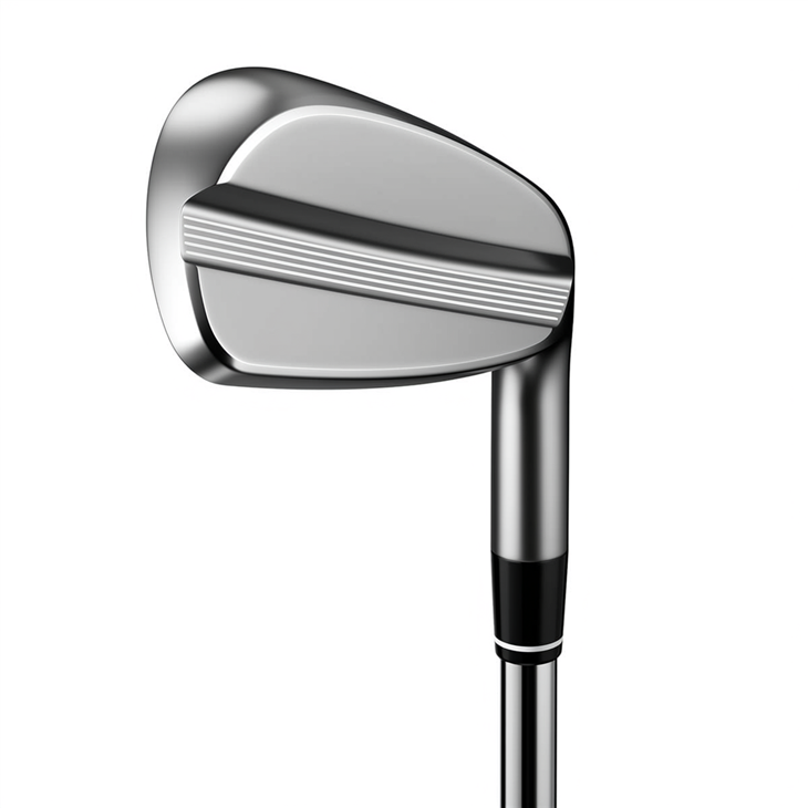Sada golfových žehliček s ocelovou hřídelí kovanou hlavou s golfovou žehličkou z nerezové oceli