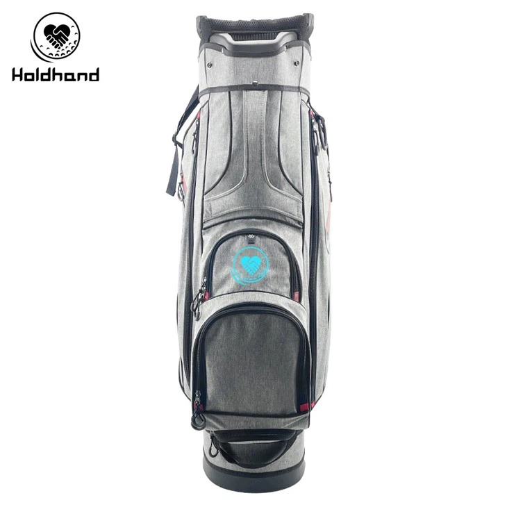 OEM Hot Design Dual Strap Pu Leather Material Golf Cart Bag suppliers