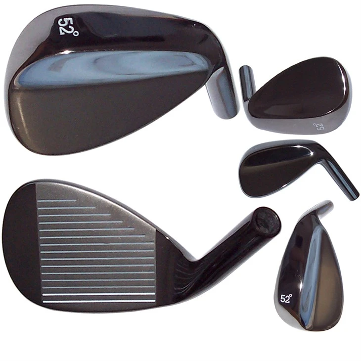 Pro Full Face Golfový klínový set nebo jednotlivé golfové klíny 50/52/54/56/58/60 Kovaný Golf Gap Klín Pískový Klín Lob Klín frézovaný obličej
