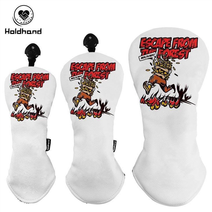 Best Sell Personality Pattern Oem Brand Fashion Custom Design Golf Fairway Wood Driver Headcover