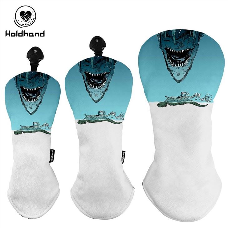 Best Sell Personality Pattern Oem Brand Fashion Custom Design Golf Fairway Wood Driver Headcover